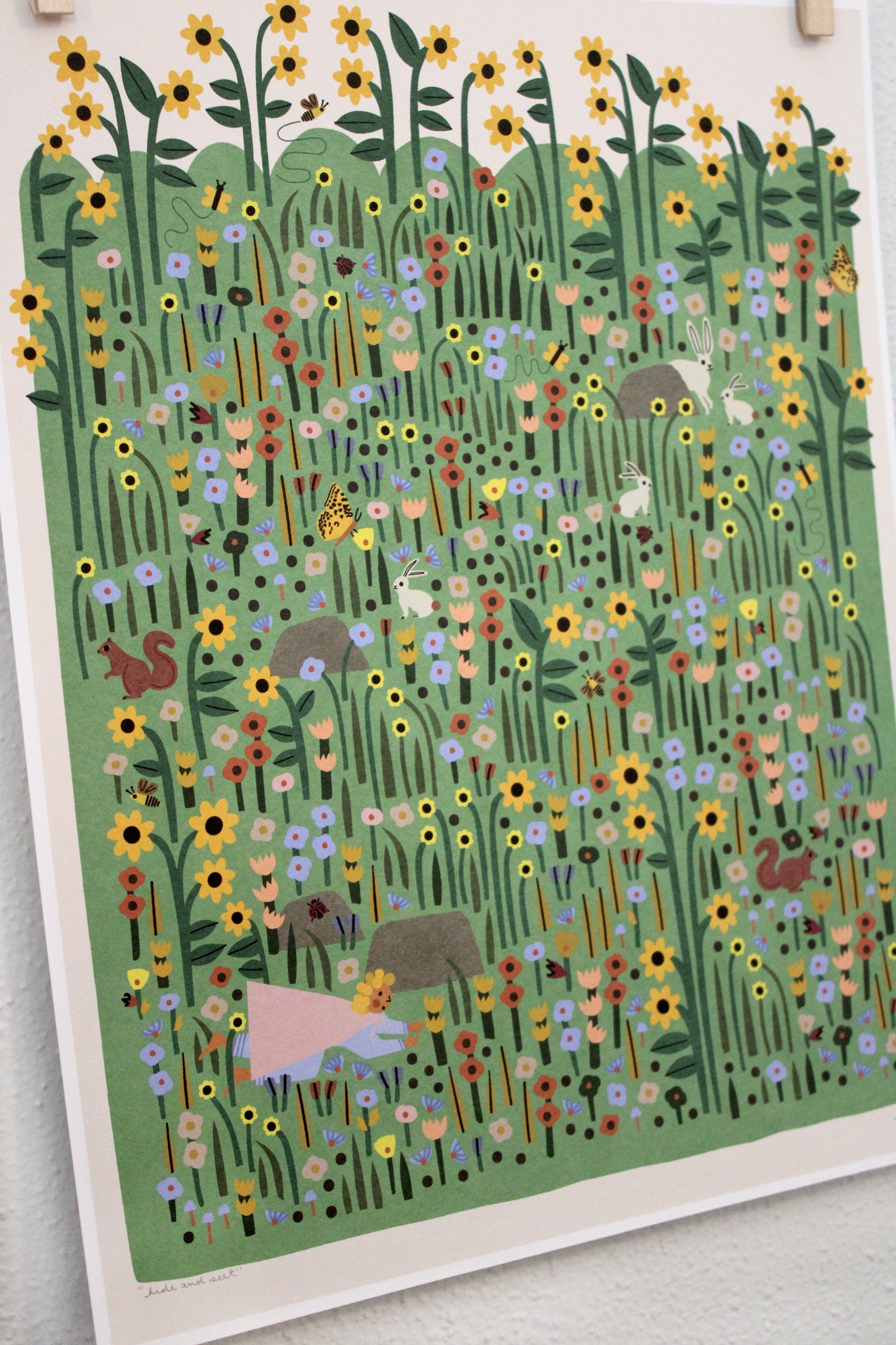 Hide and Seek Print Leah Duncan