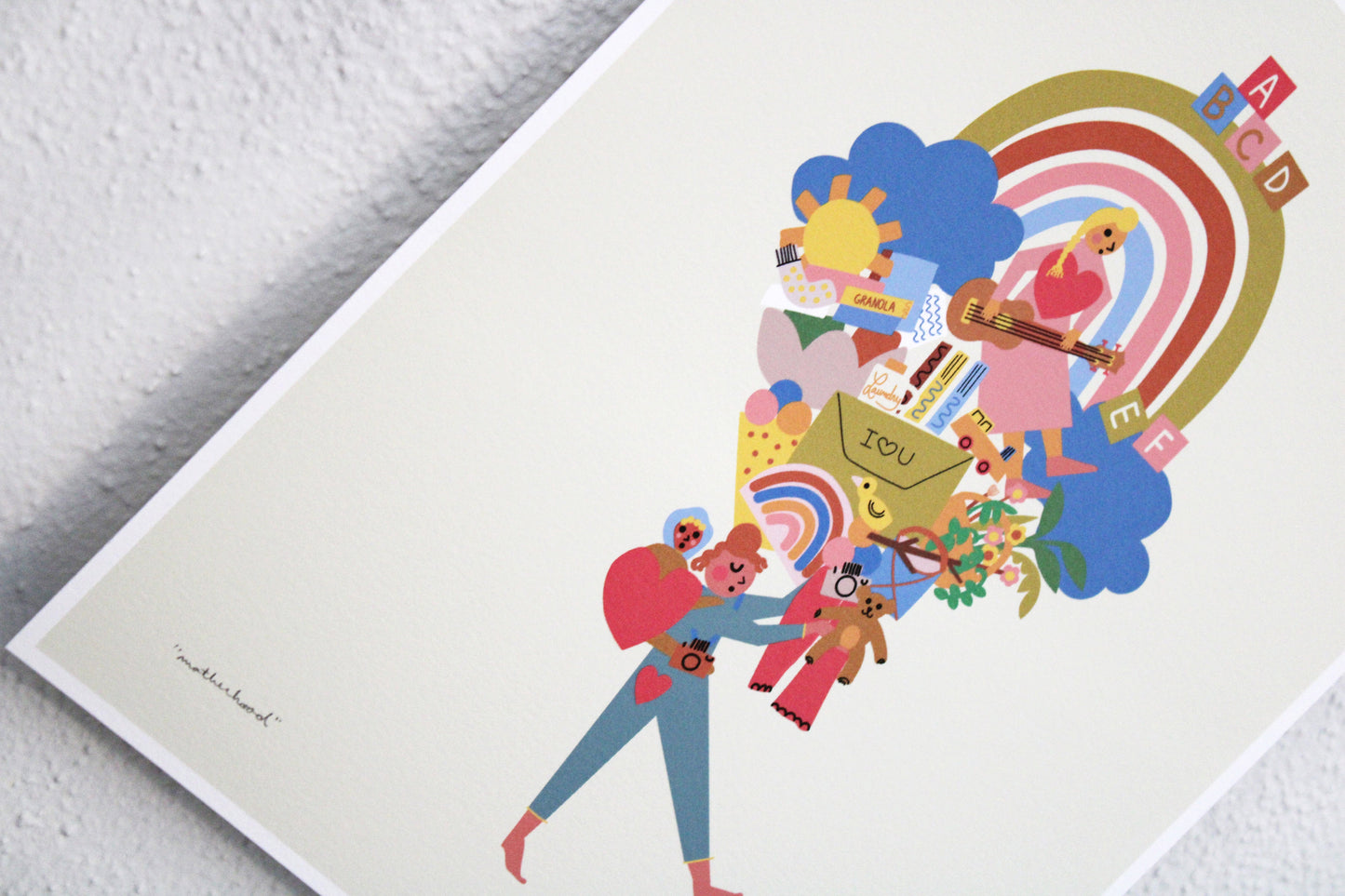 Motherhood Print Leah Duncan