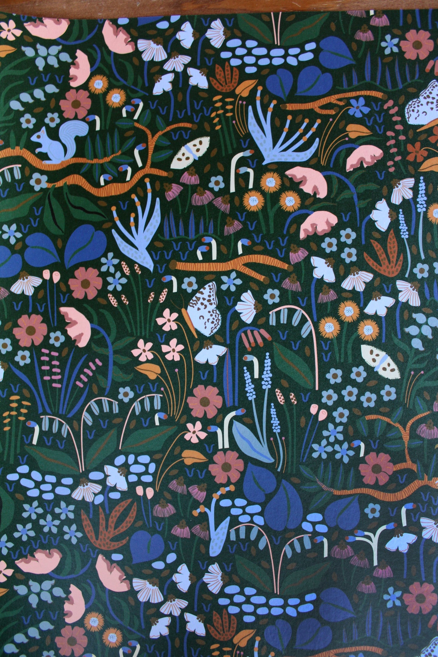 Wildwood Garden Wallpaper Forest Peel and Stick
