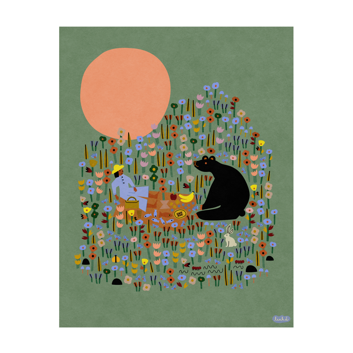 Picnic Print Leah Duncan
