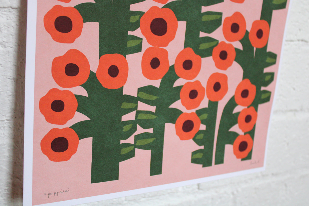Poppies Print
