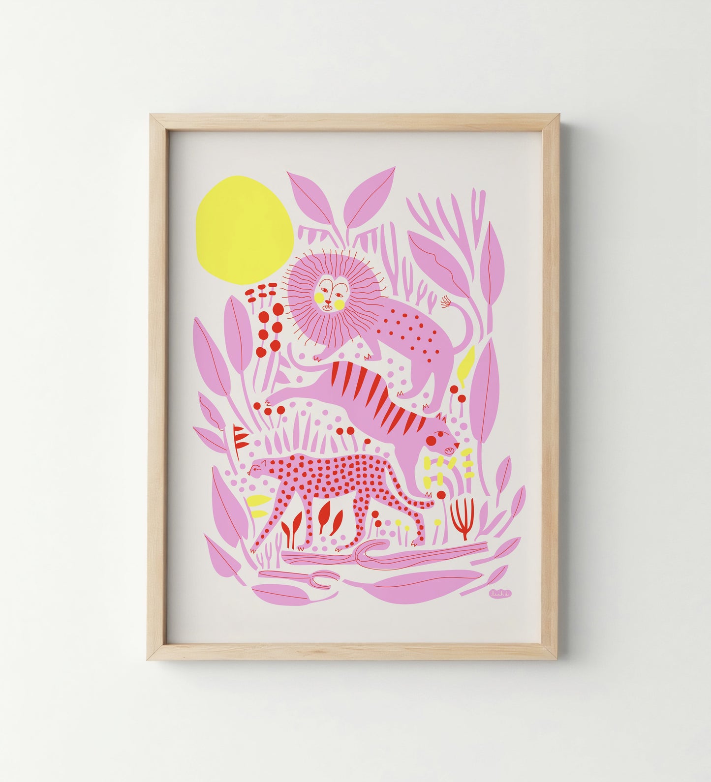 Over and Under Large or Framed Print Leah Duncan