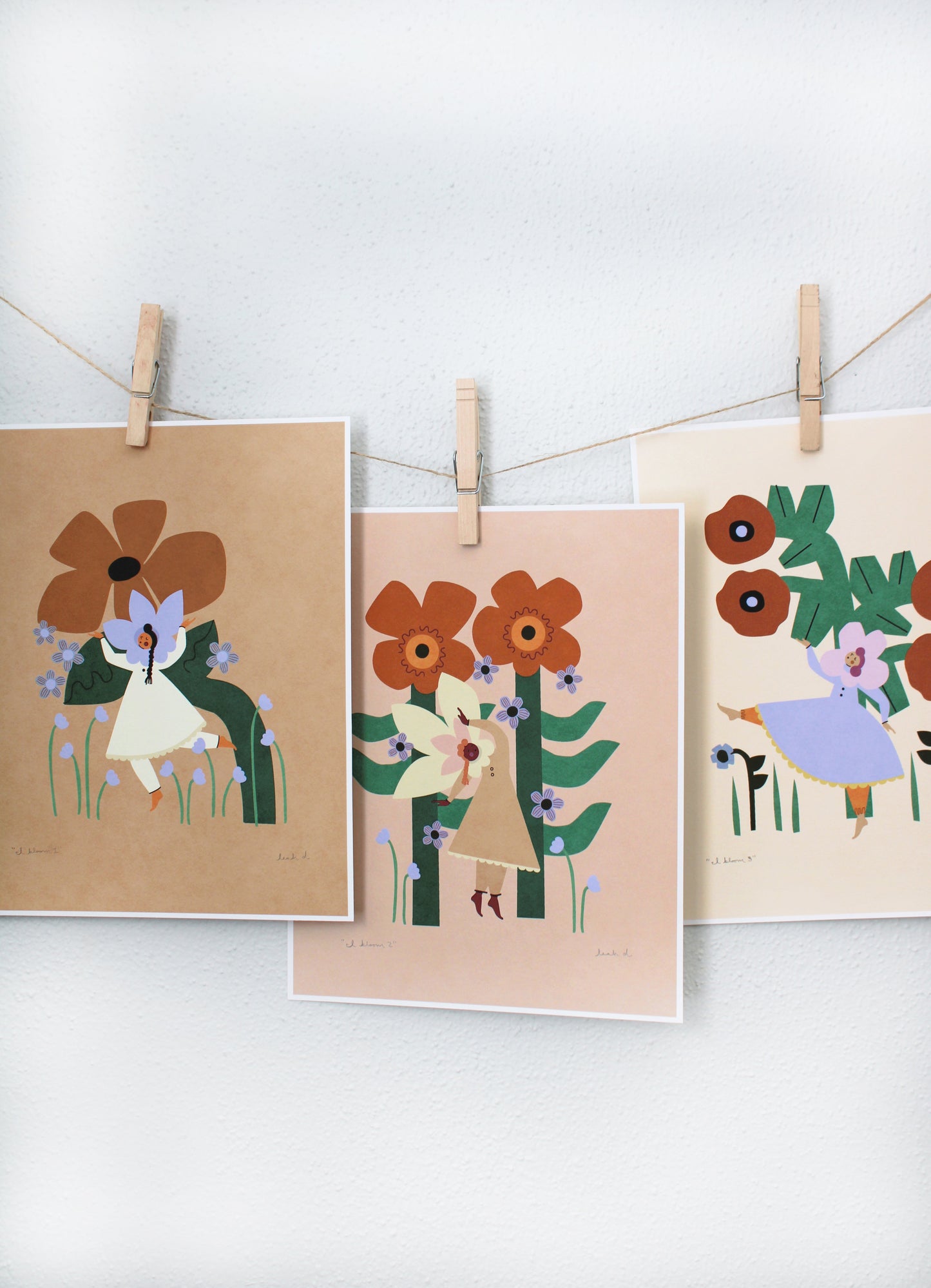 I Bloom 1 Print Leah Duncan