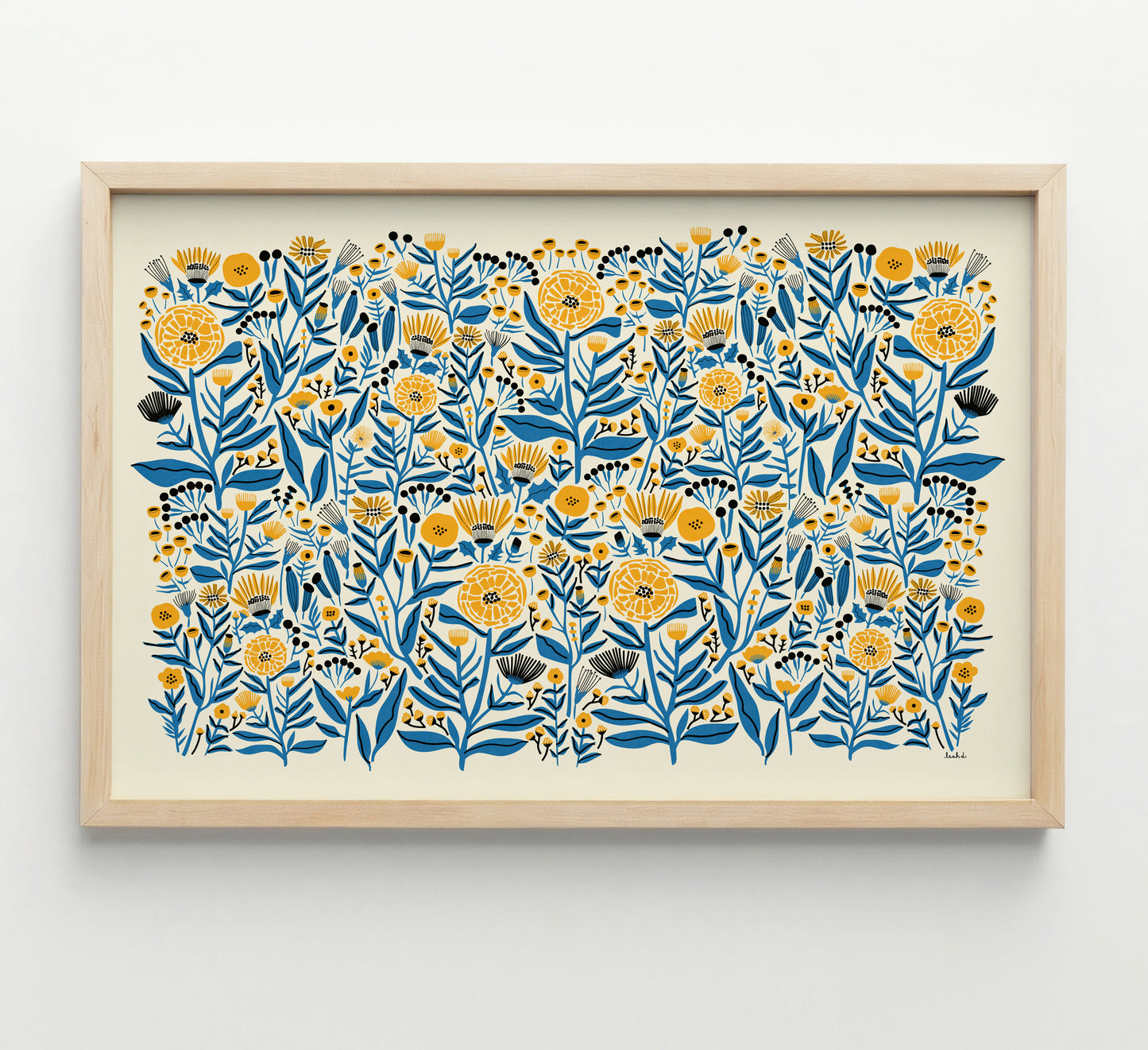 Marigold Large or Framed Horizontal Print