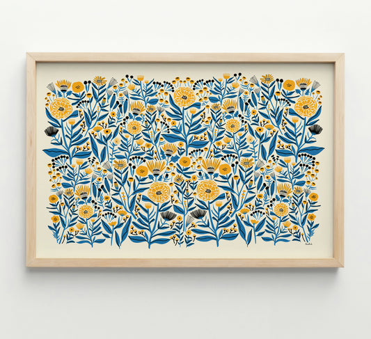 Marigold Large or Framed Horizontal Print