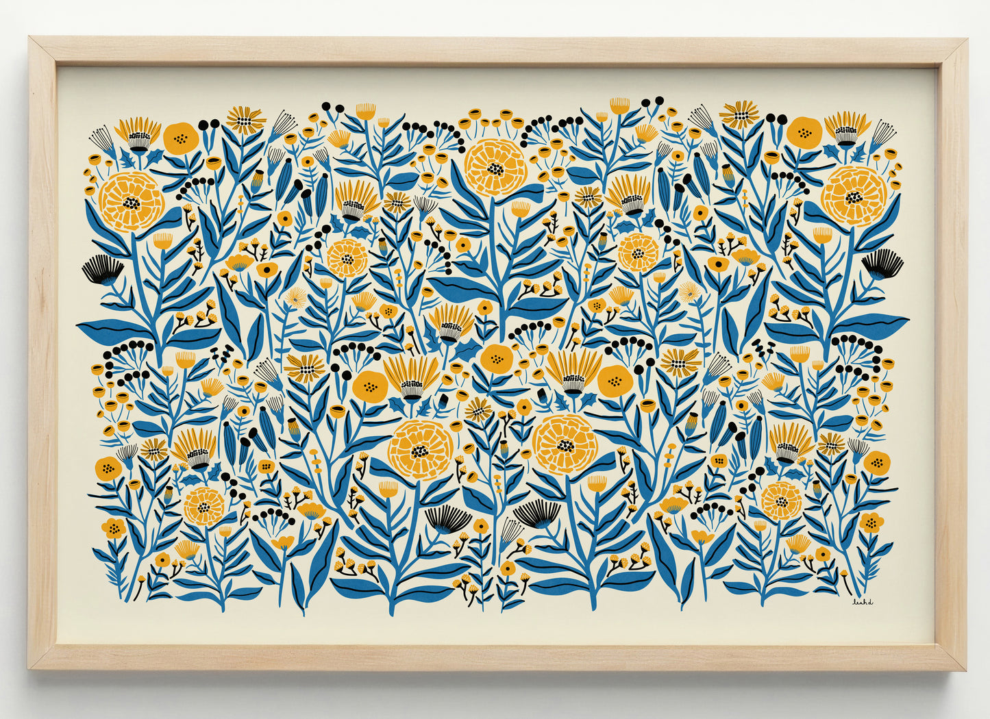 Marigold Large or Framed Horizontal Print
