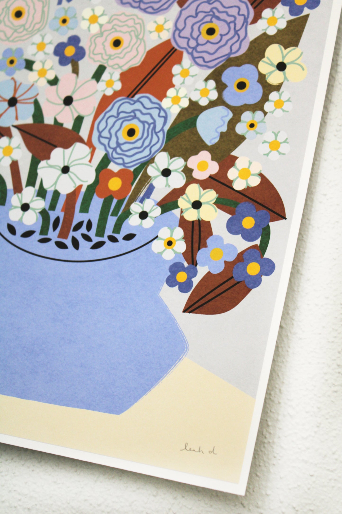 Periwinkle Print Leah Duncan