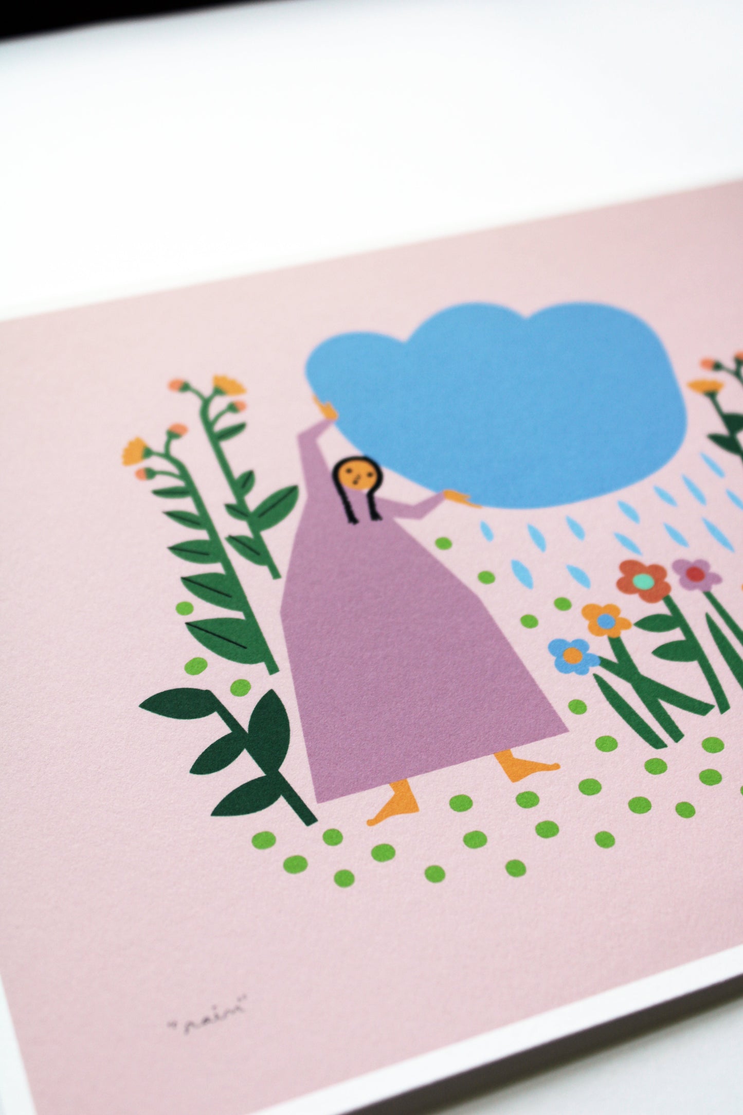 Rain Print Leah Duncan