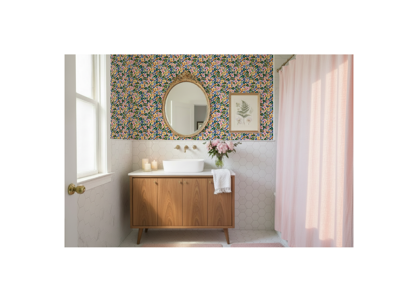 Summer Bramble Wallpaper Garden