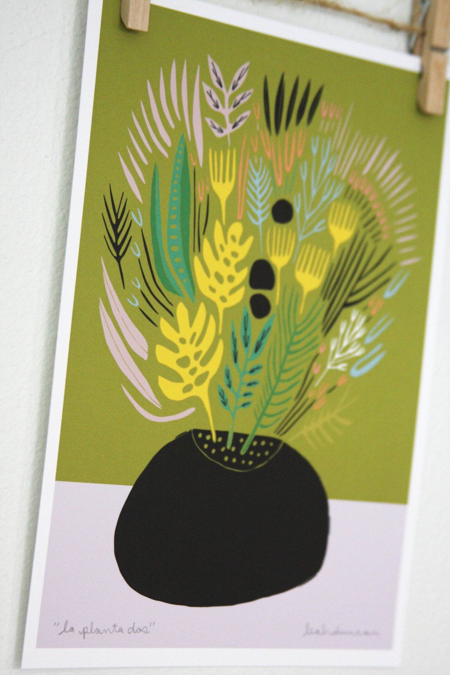 La Planta Dos Print vendor-unknown