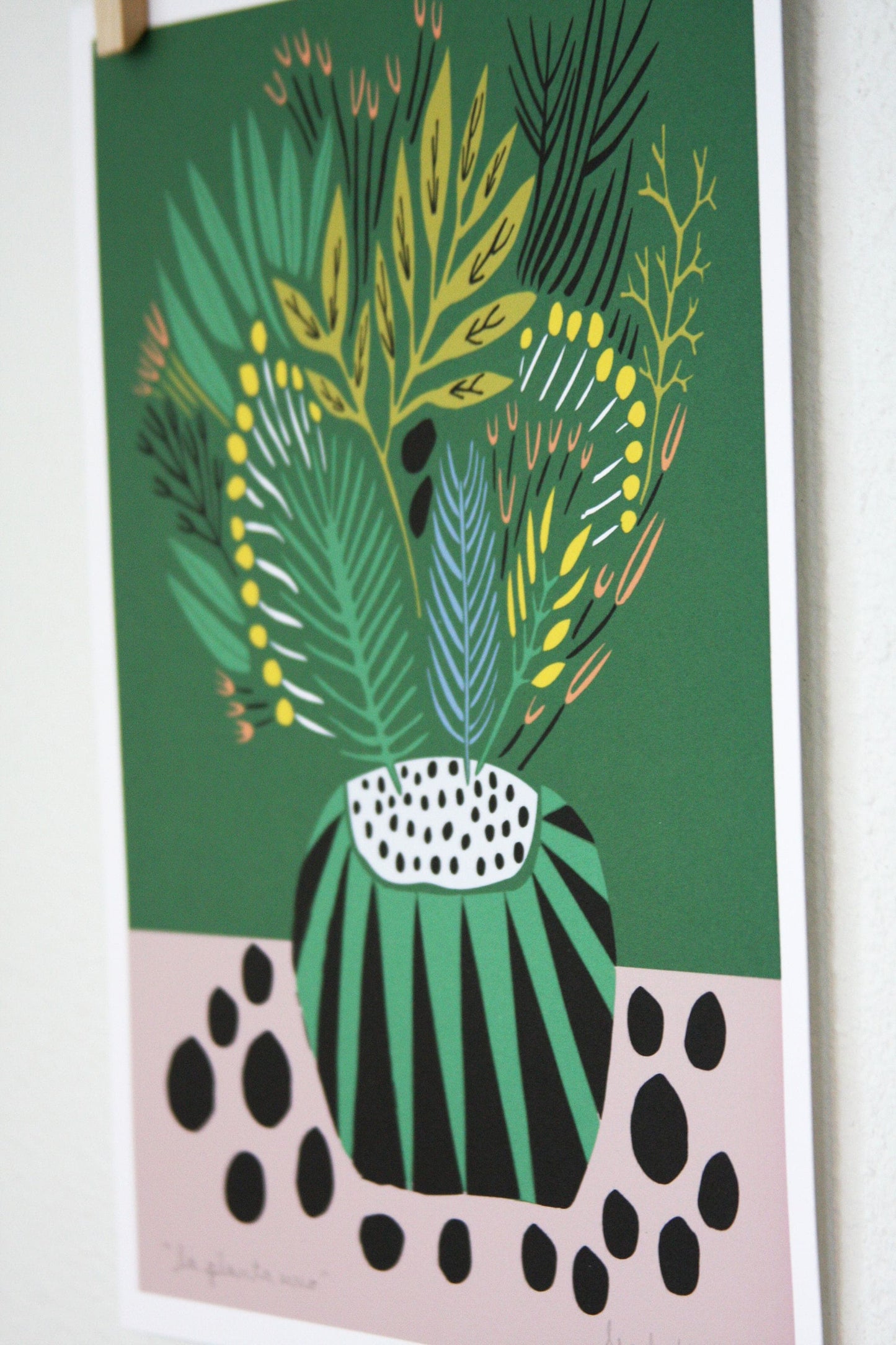 La Planta Uno Print vendor-unknown