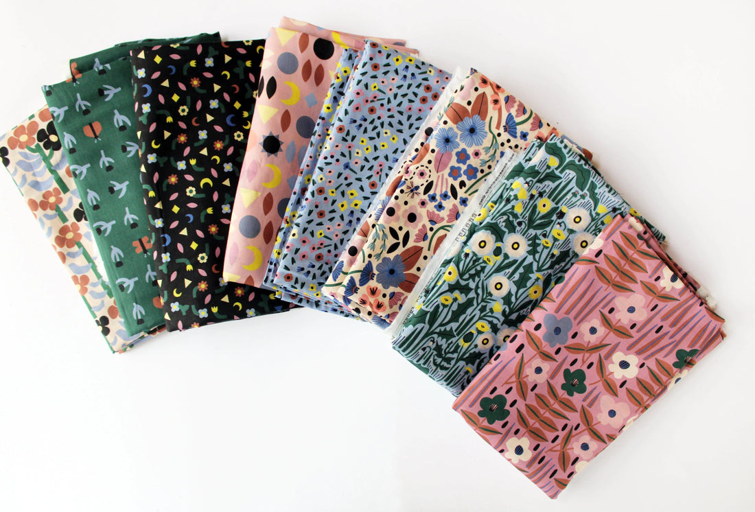 Introducing Sun Seed Moon - My Latest Organic Batiste Fabric Collection with Cloud9 Fabrics Leah Duncan