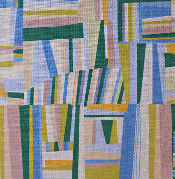 Crops Cotton Linen Fabric Seafoam