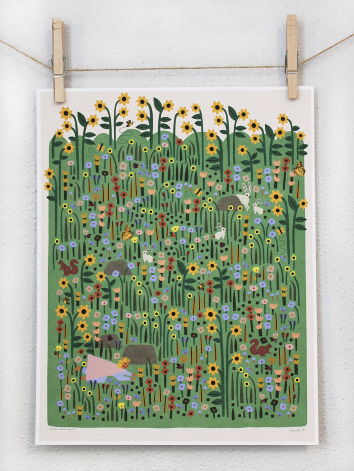Hide and Seek Print Leah Duncan