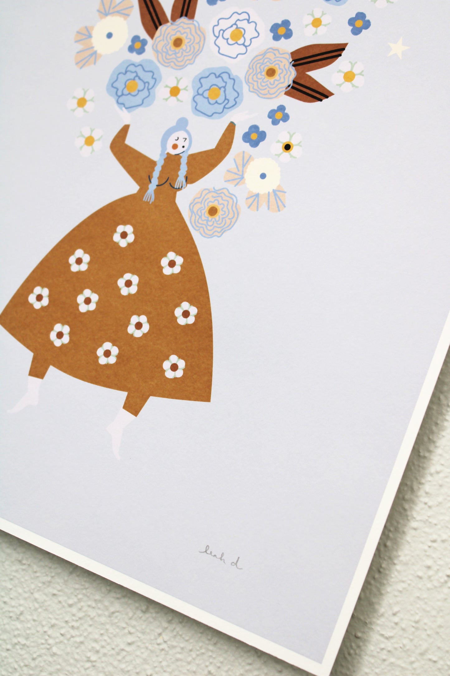 Moon Juggle Print