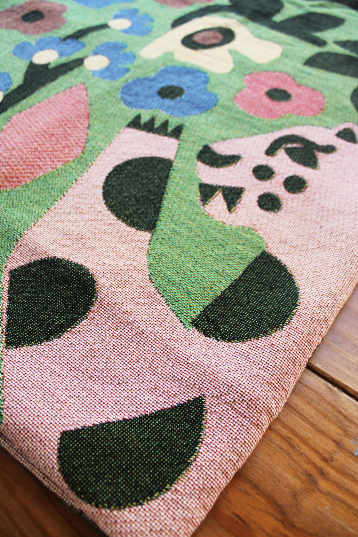Jaguar Roar Big Cat Blanket Tapestry