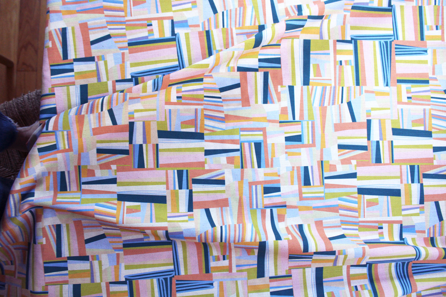 Crops Cotton Linen Fabric Sand