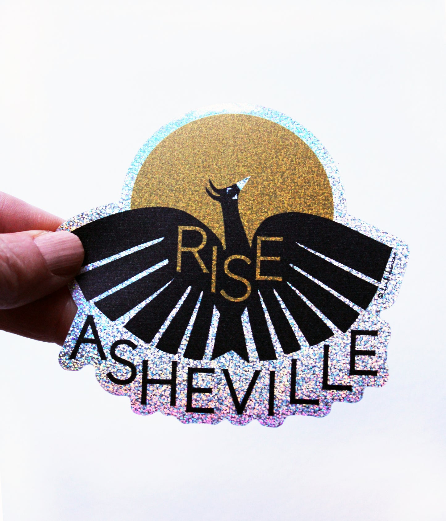 Rise Asheville Sticker