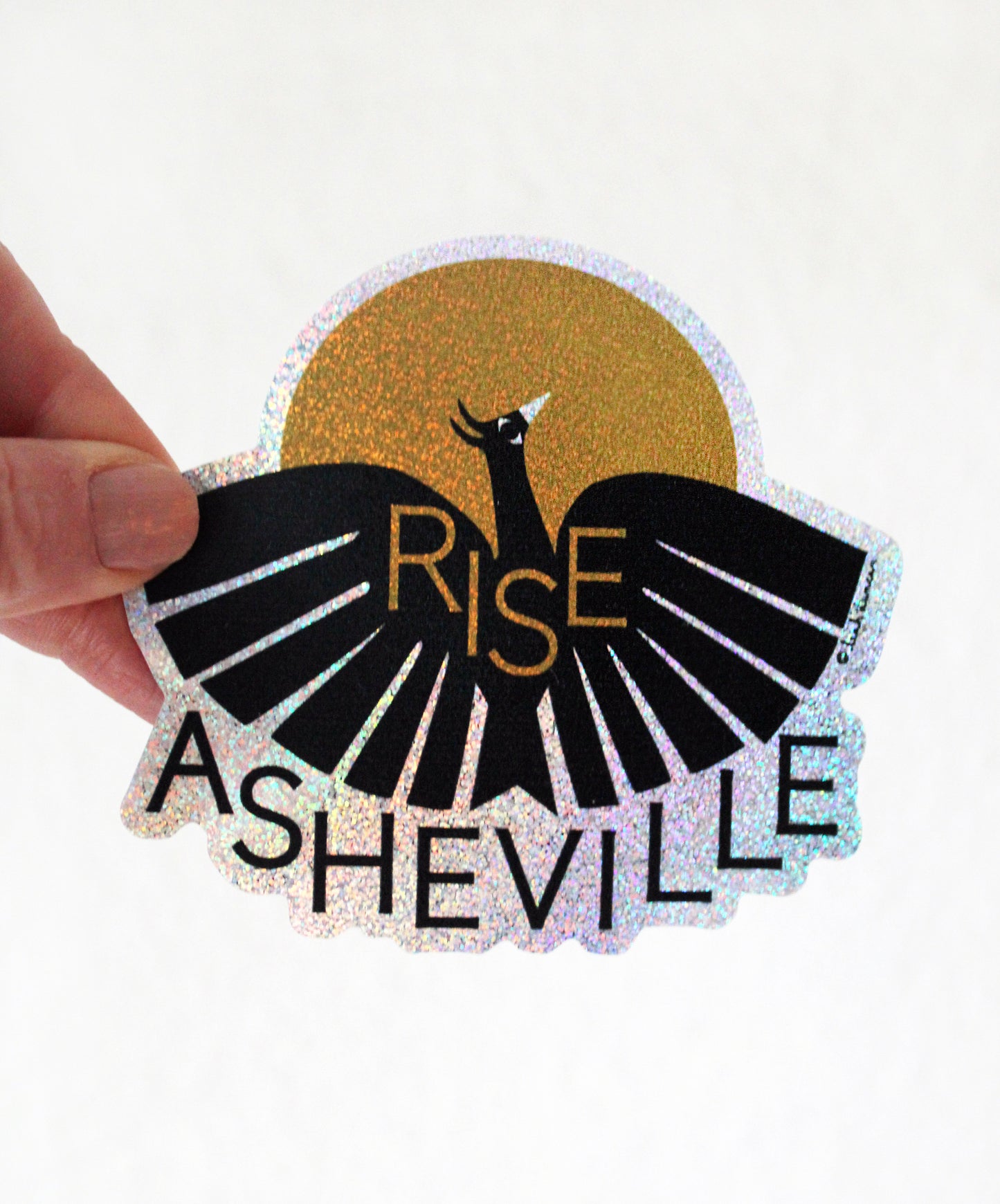 Rise Asheville Sticker