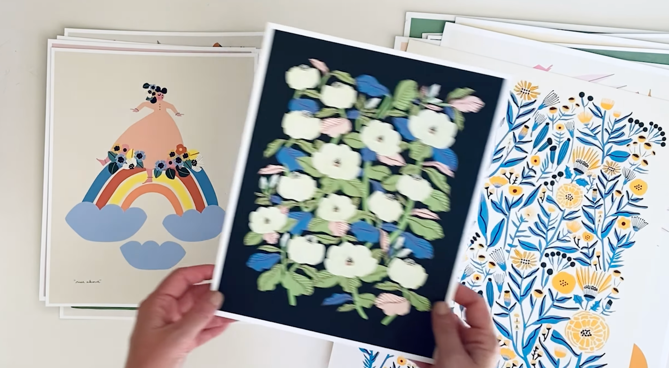 Load video: Leah Duncan x Zollie Needlepoint Kits