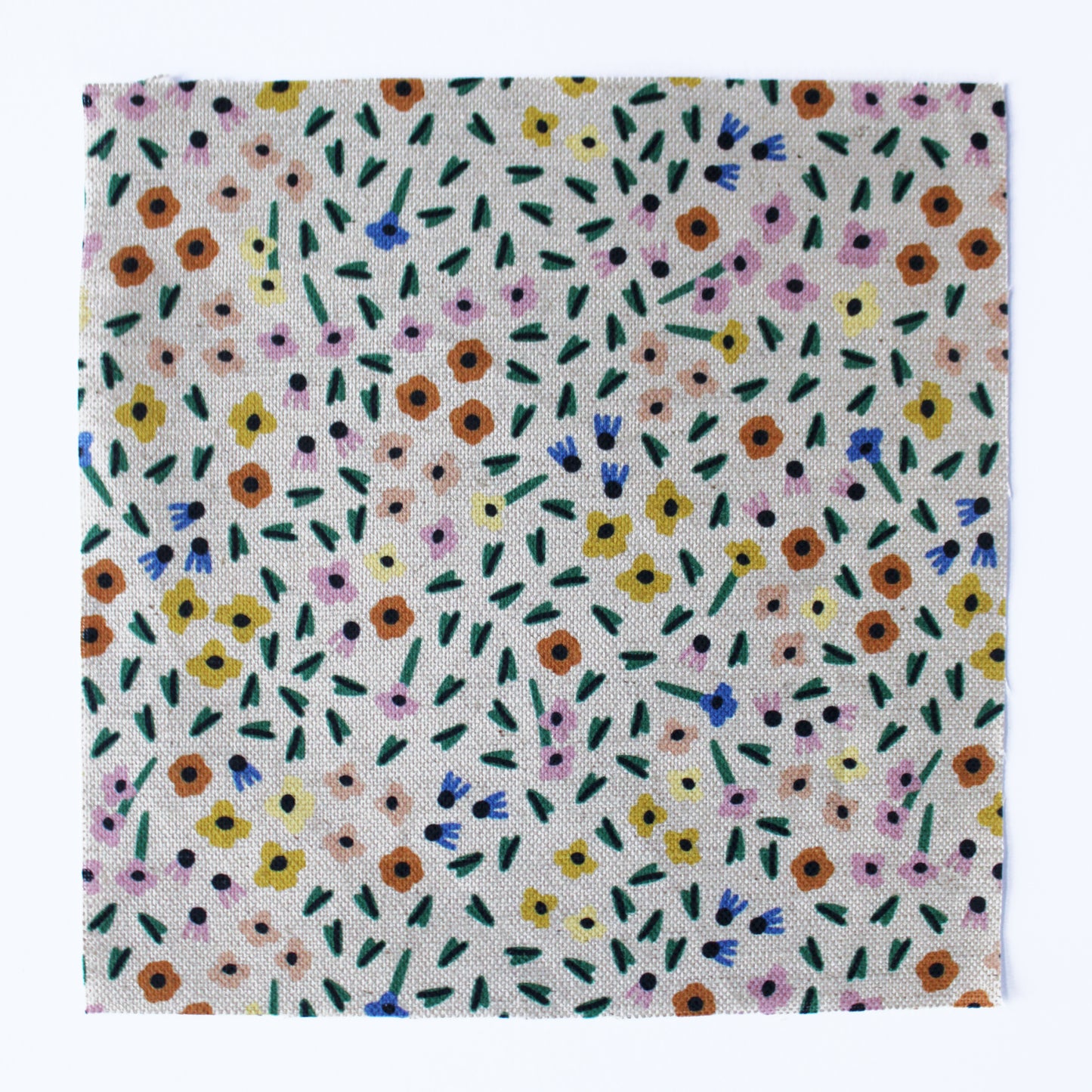 Seed Speckle Cotton Linen Blend Natural