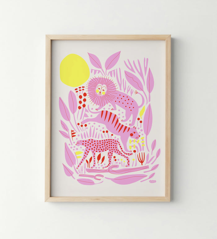 Over and Under Large or Framed Print Leah Duncan