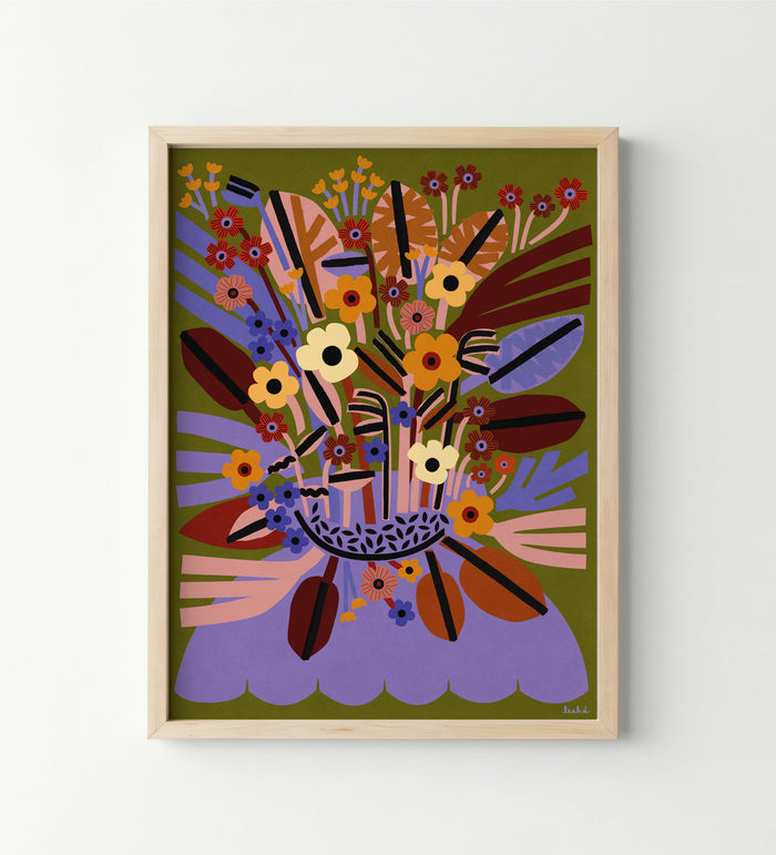 April Large or Framed Print