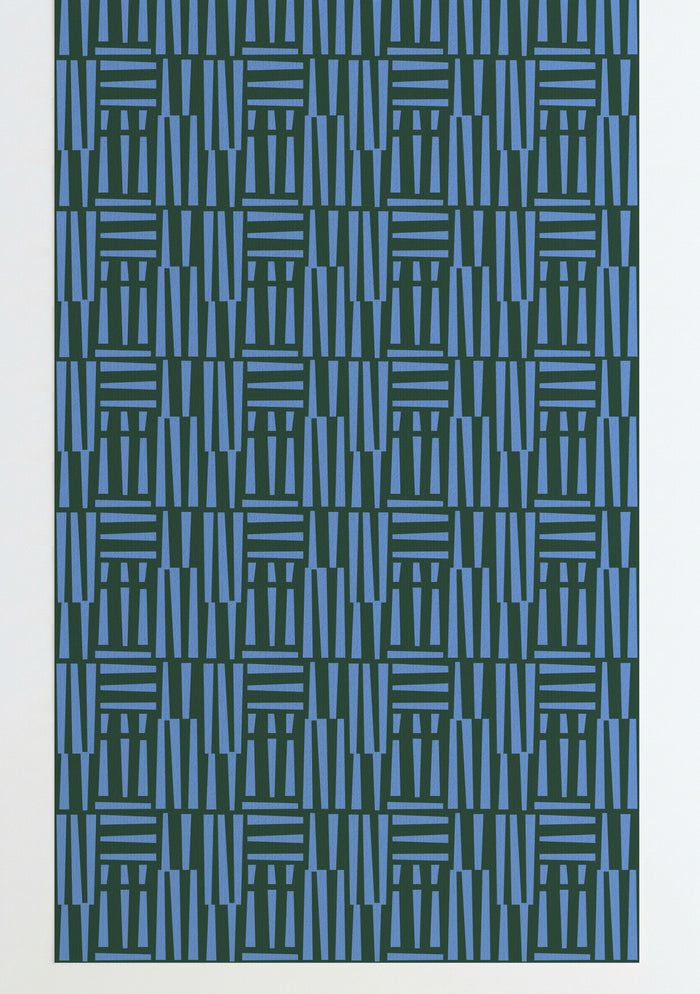 Balsam Wallpaper Blue Green