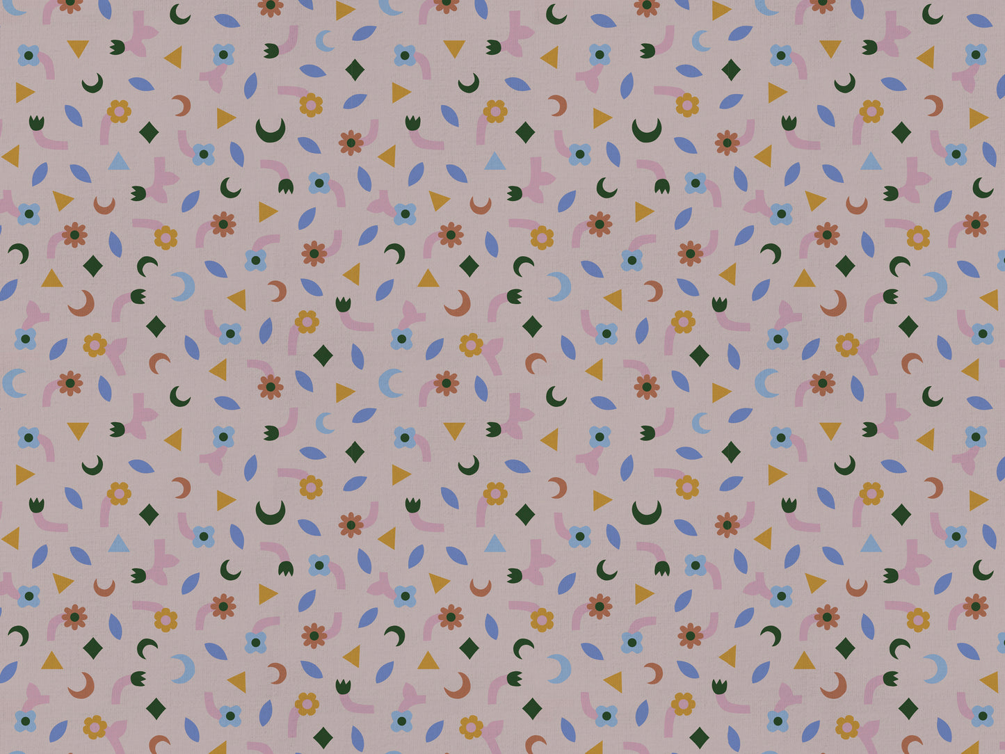 Confetti Cotton Linen Fabric Beige