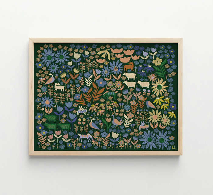 Folklore Horizontal Large or Framed Print