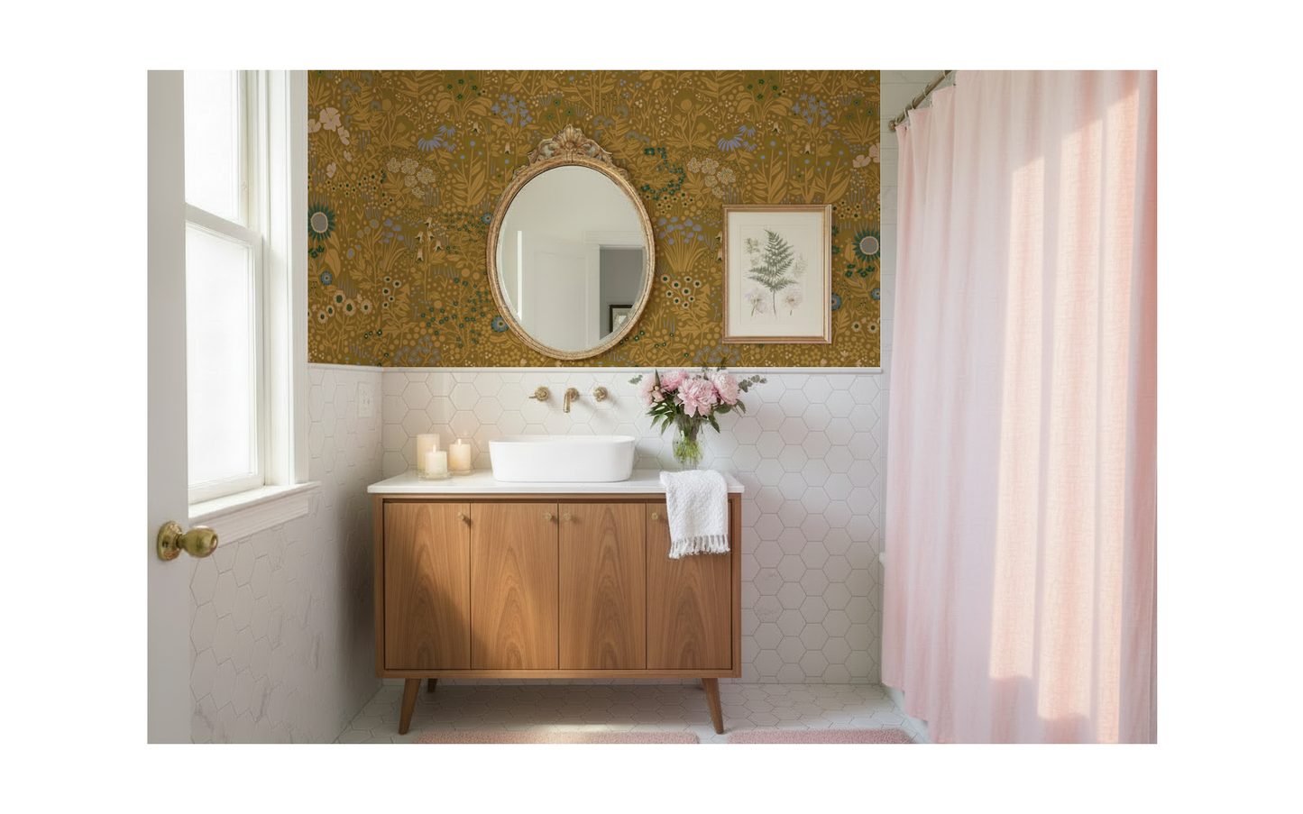 Wildflower Wallpaper Goldenrod