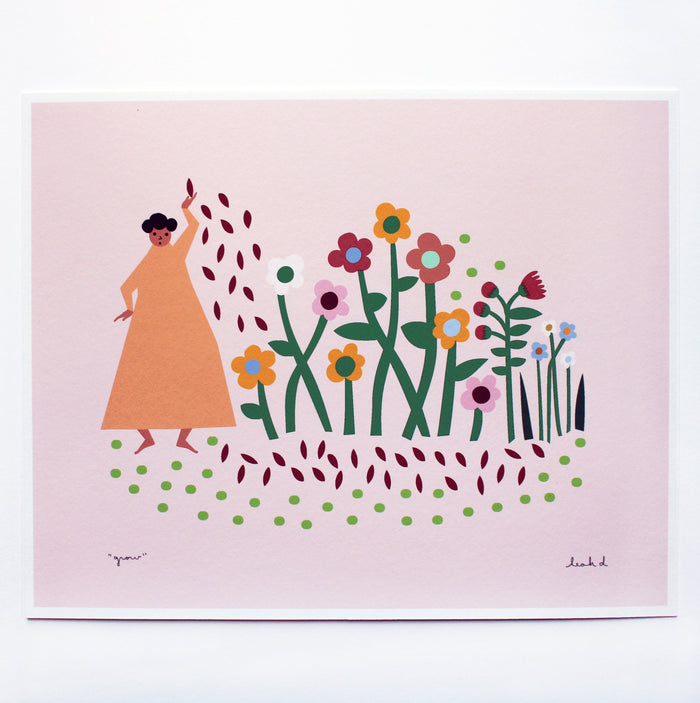 Grow Print Leah Duncan