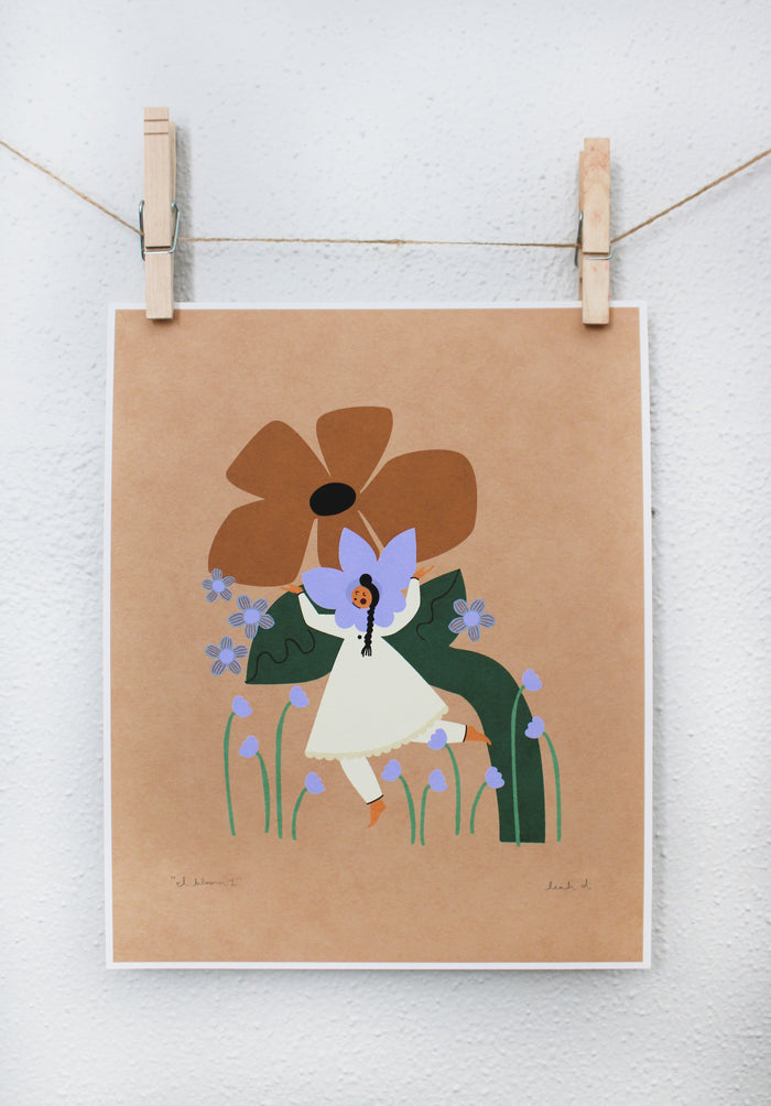 I Bloom 1 Print Leah Duncan
