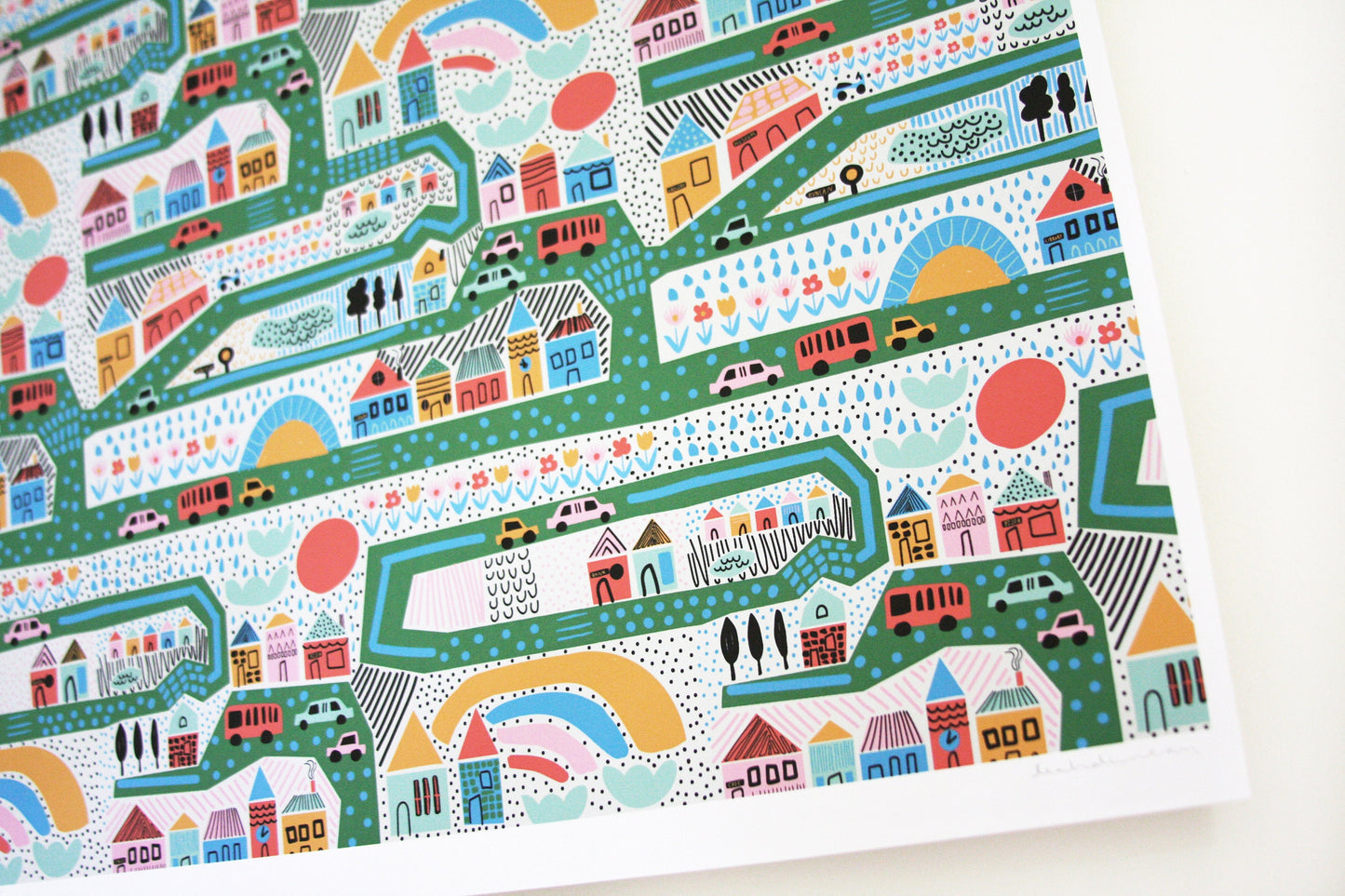 City Planning Spring Print