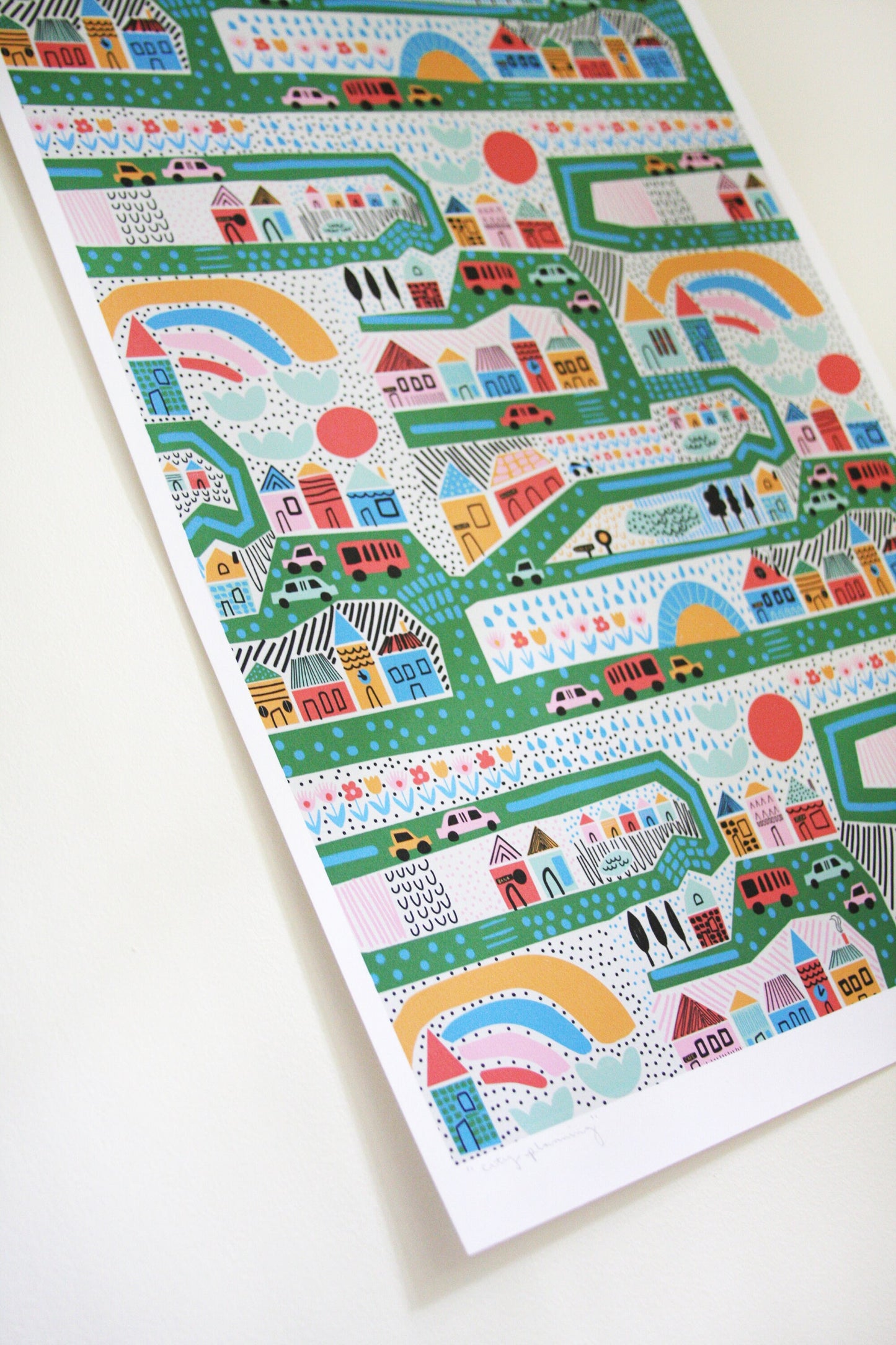 City Planning Spring Print