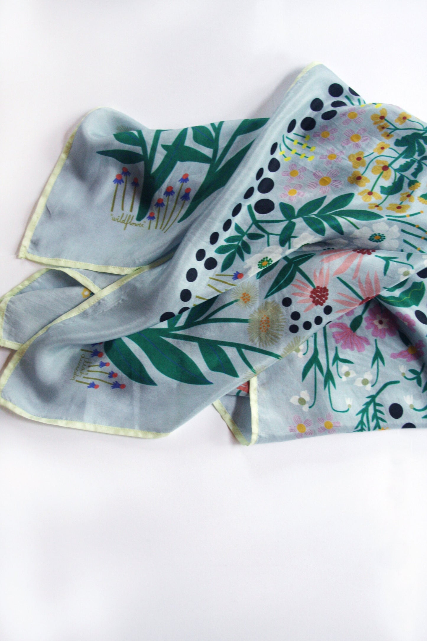 Wildflower Silk Scarf