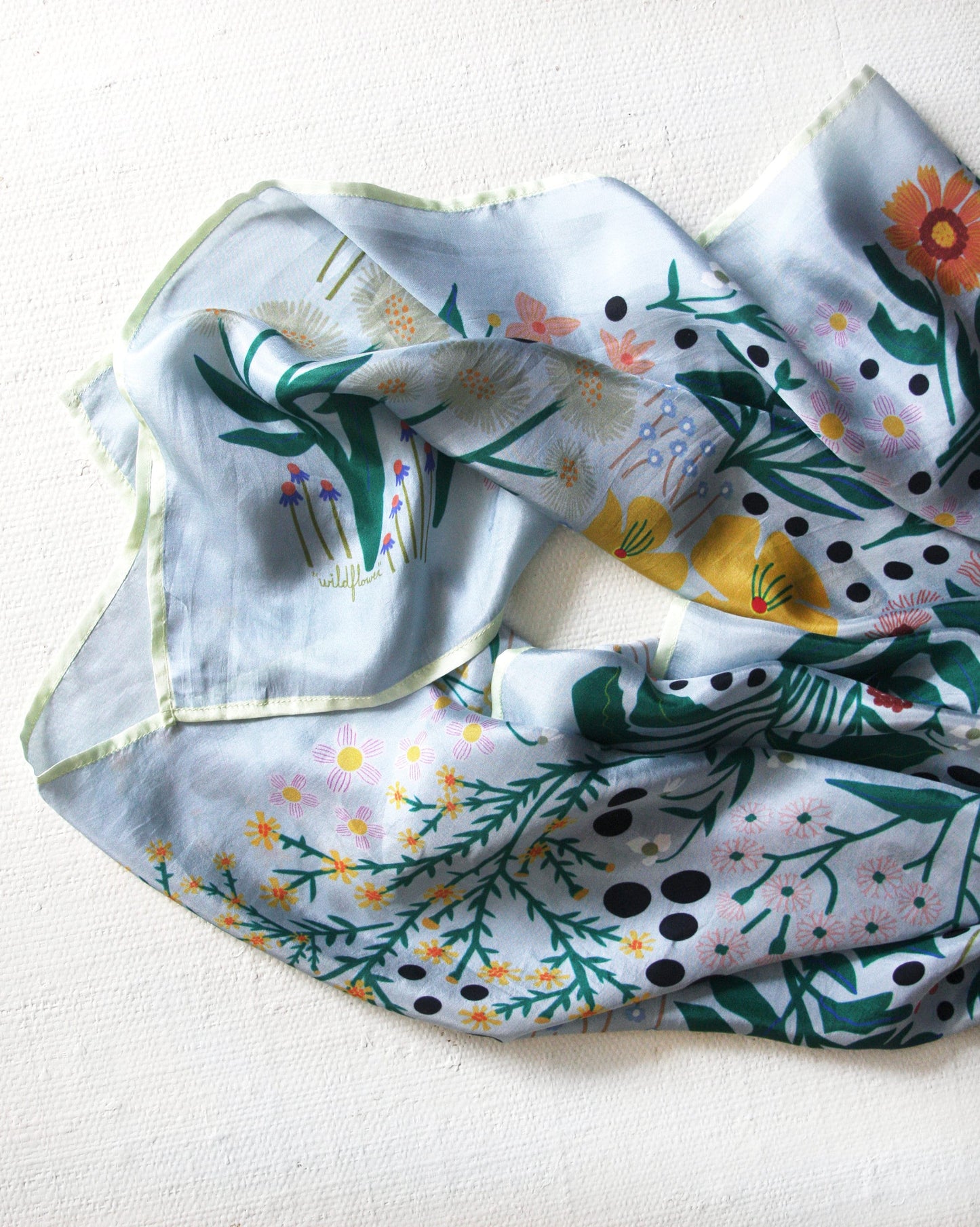 Wildflower Silk Scarf