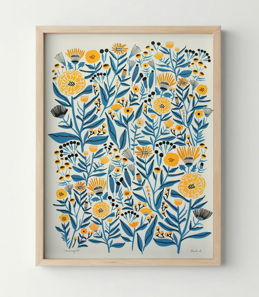 Marigold Print