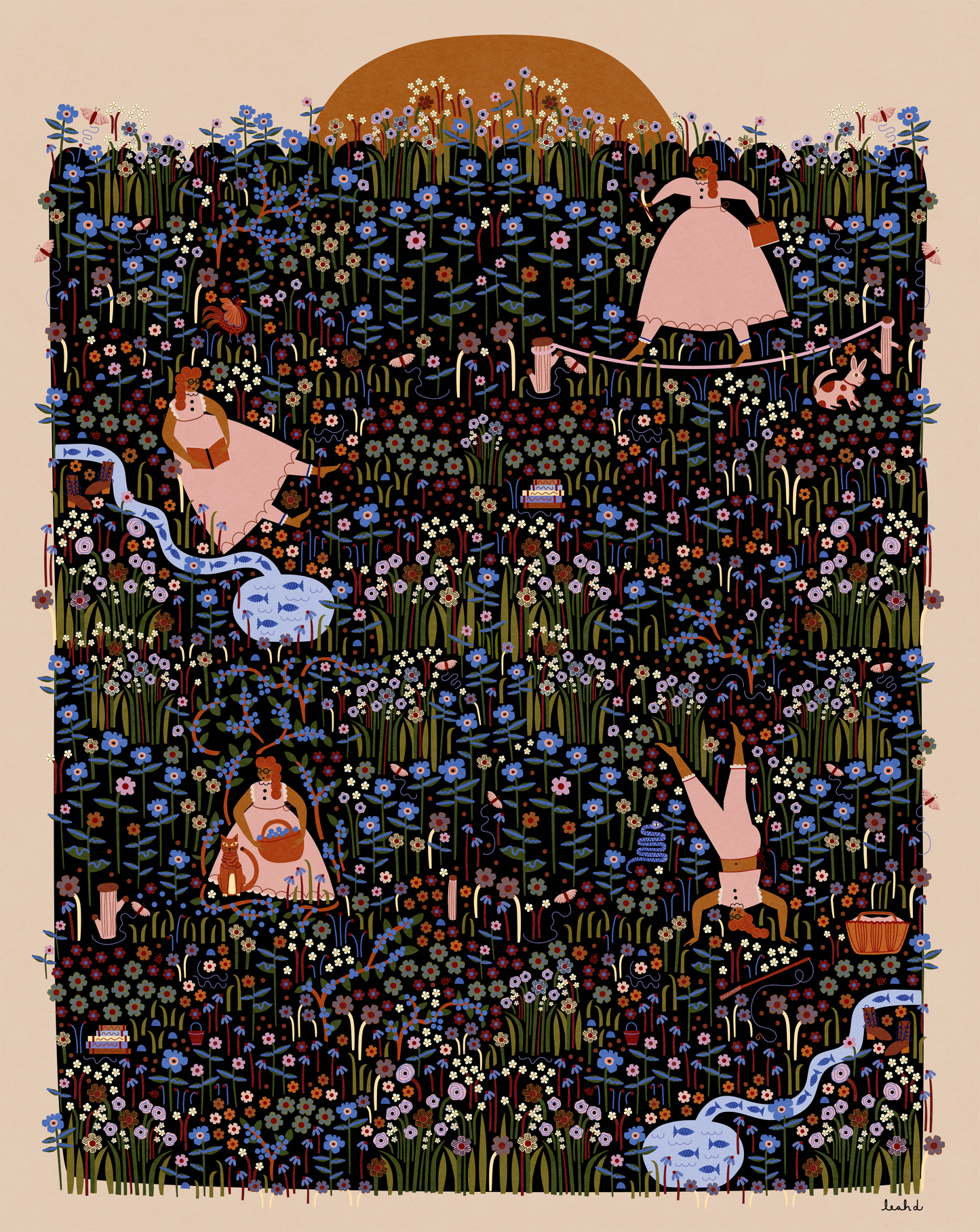 Summertime Large Print