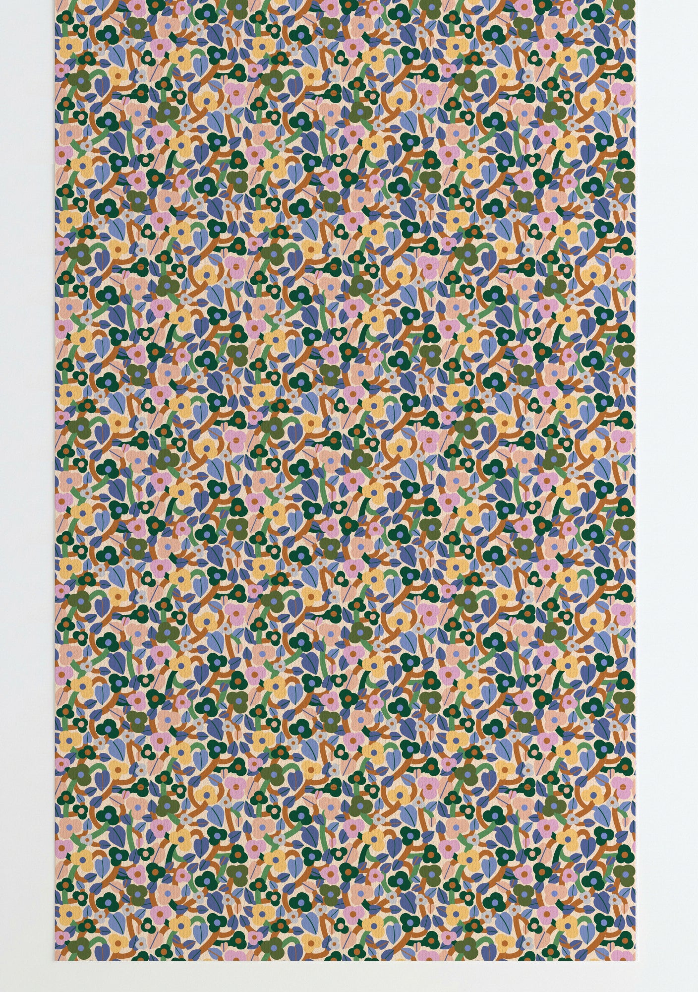 Summer Bramble Wallpaper Garden