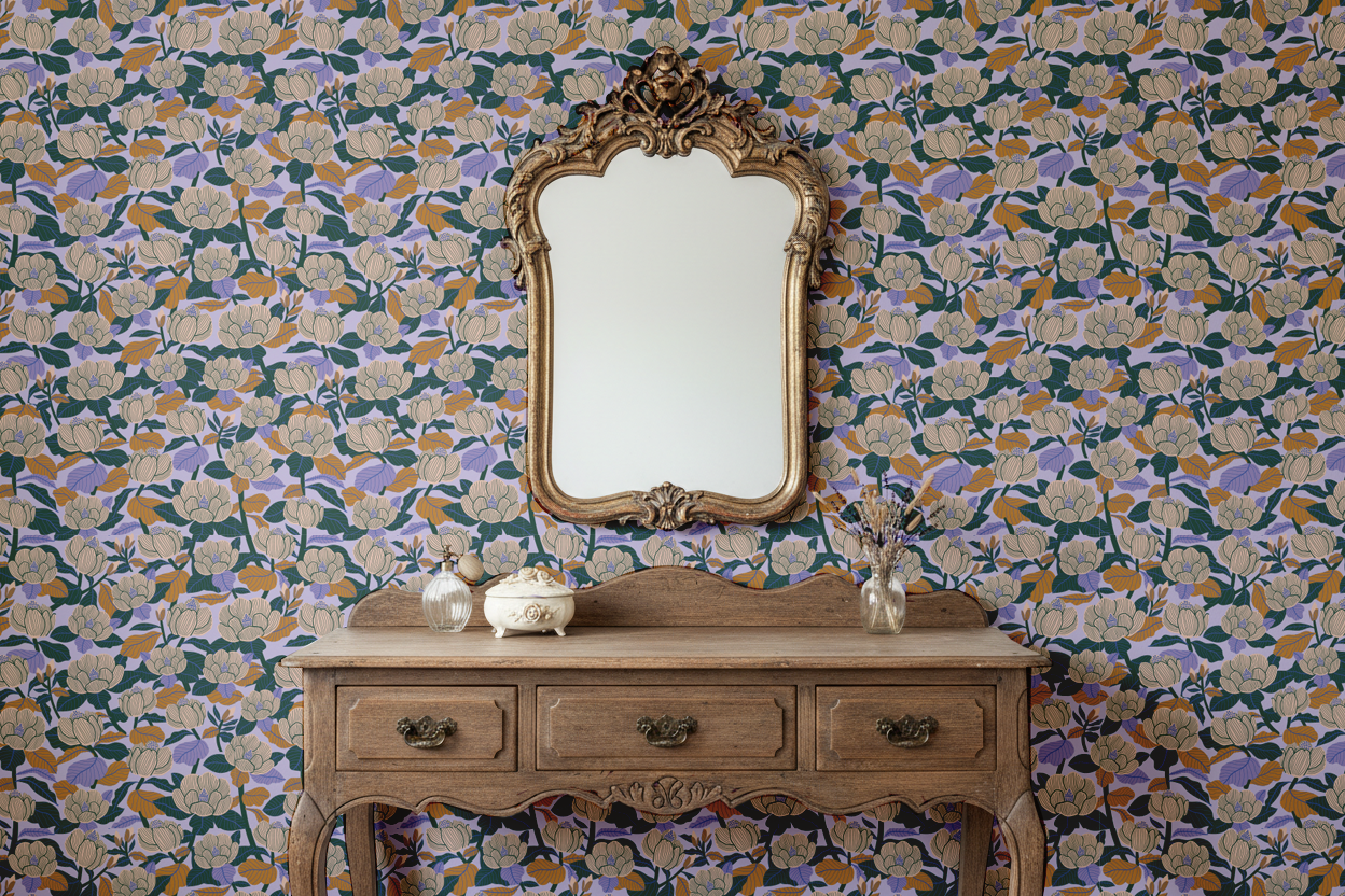 Magnolia Wallpaper Sunrise