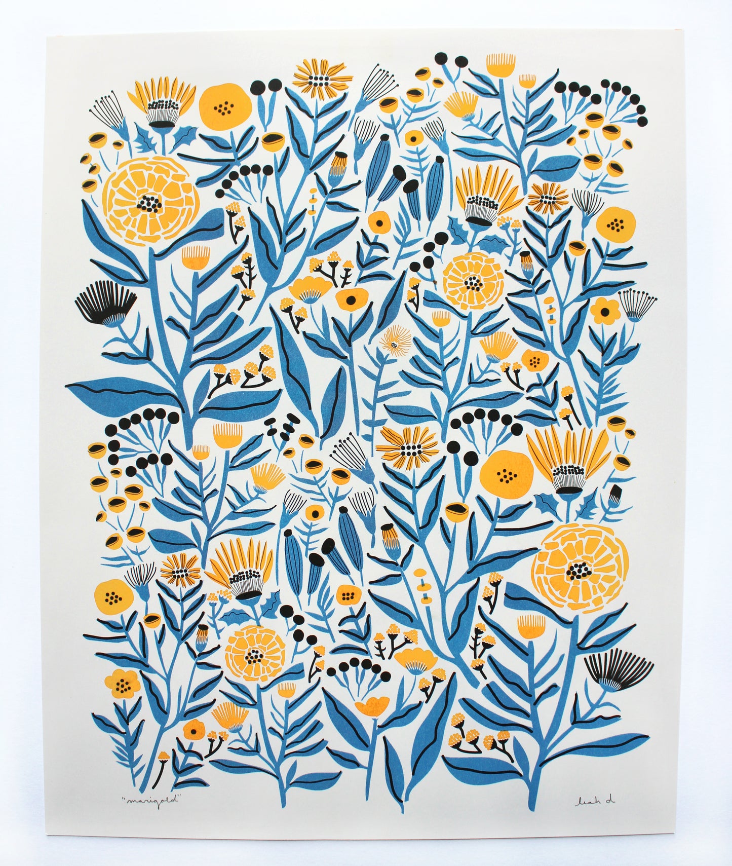 Marigold Print