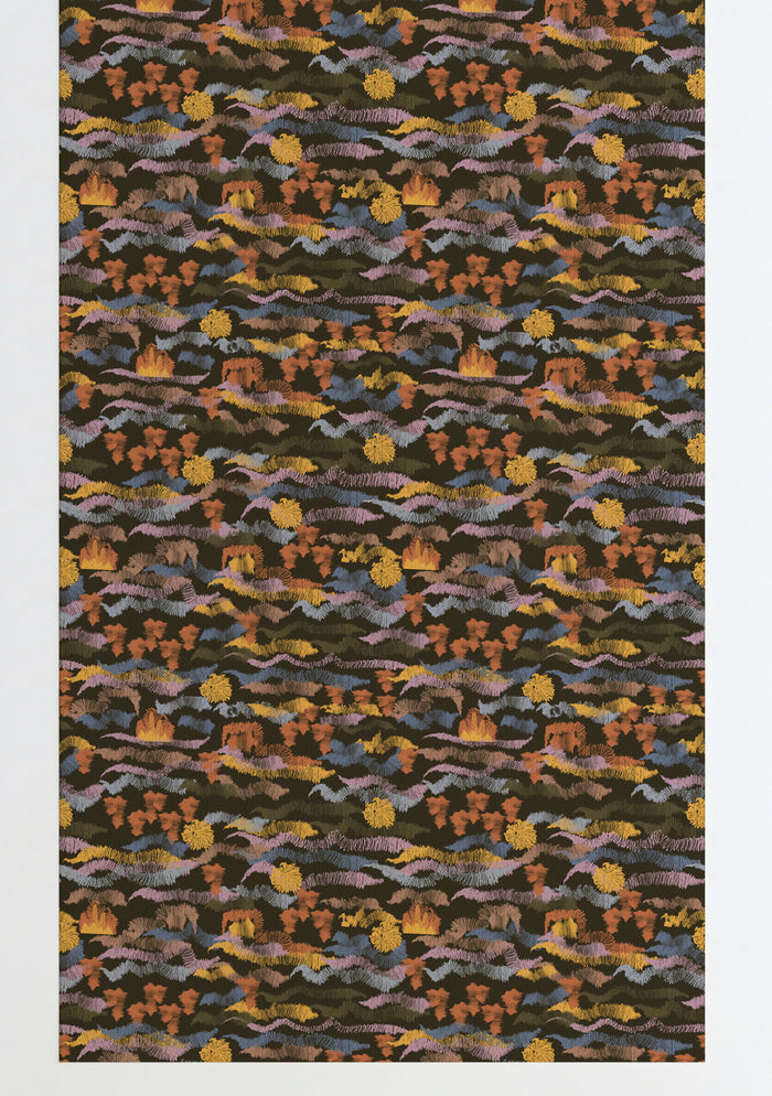 Sonoran Hills Wallpaper Brown