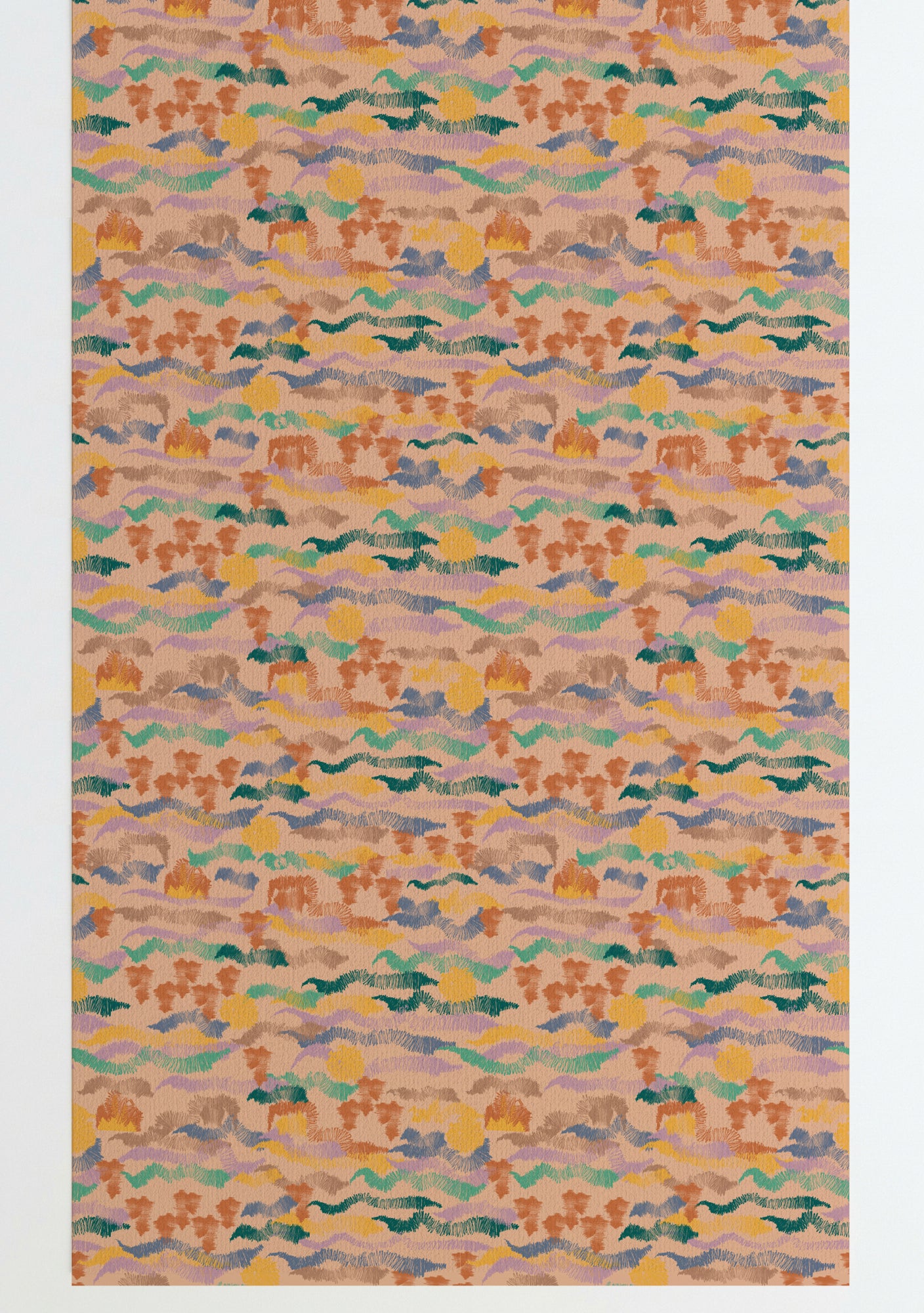 Sonoran Hills Wallpaper Peach