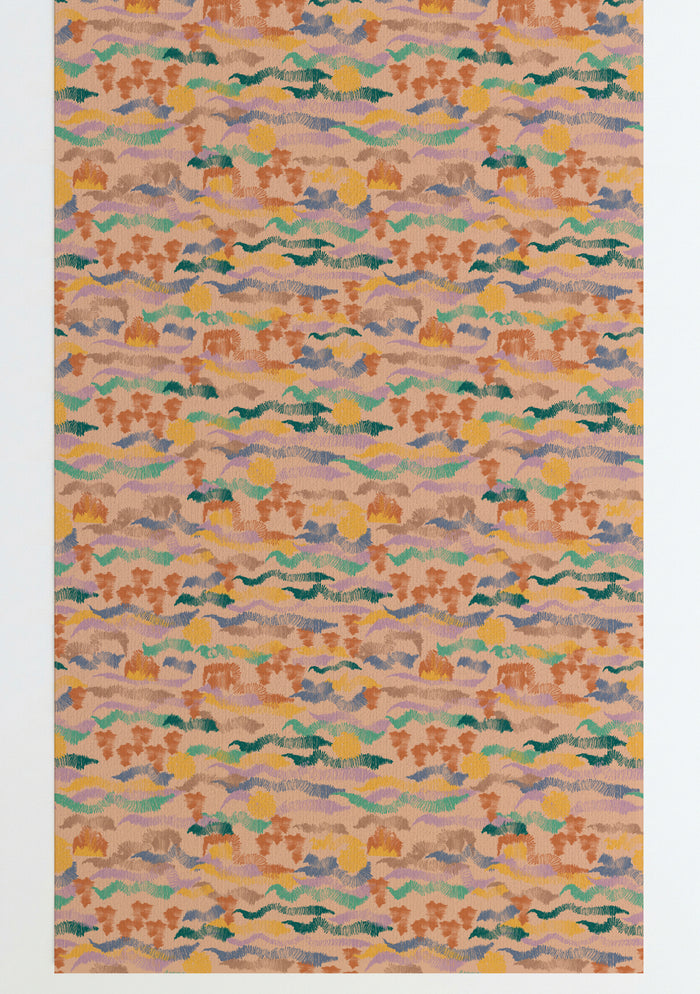 Sonoran Hills Wallpaper Peach