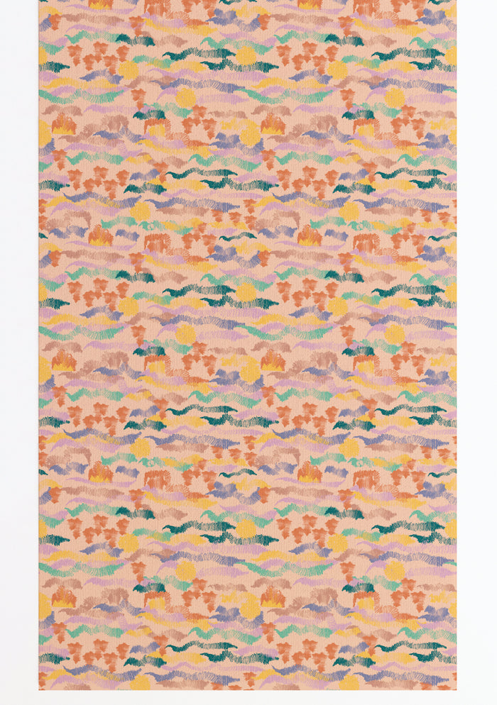 Sonoran Hills Wallpaper Peach Peel and Stick