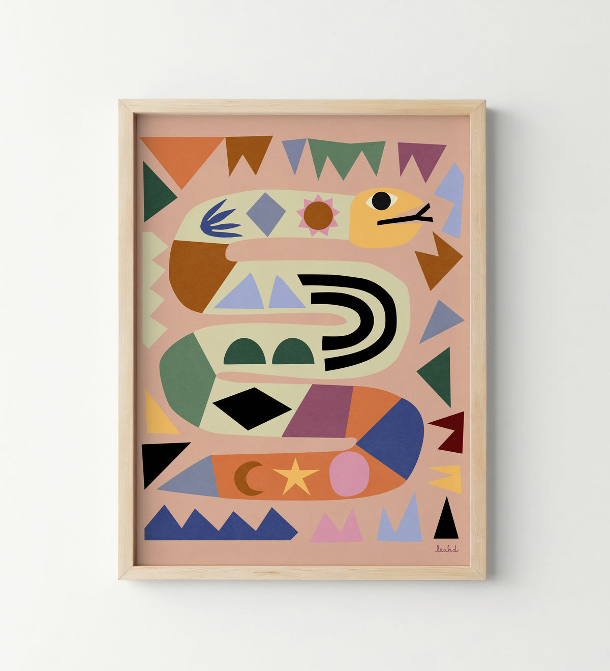Sssnake Large or Framed Print