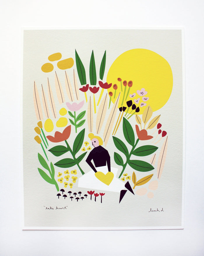 Take Heart Print vendor-unknown