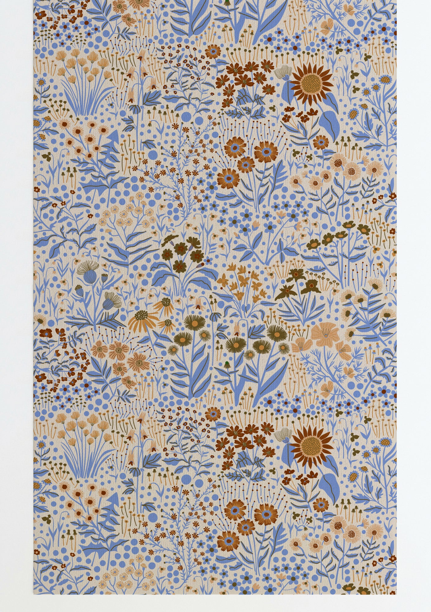 Wildflower Wallpaper Toile Peel and Stick