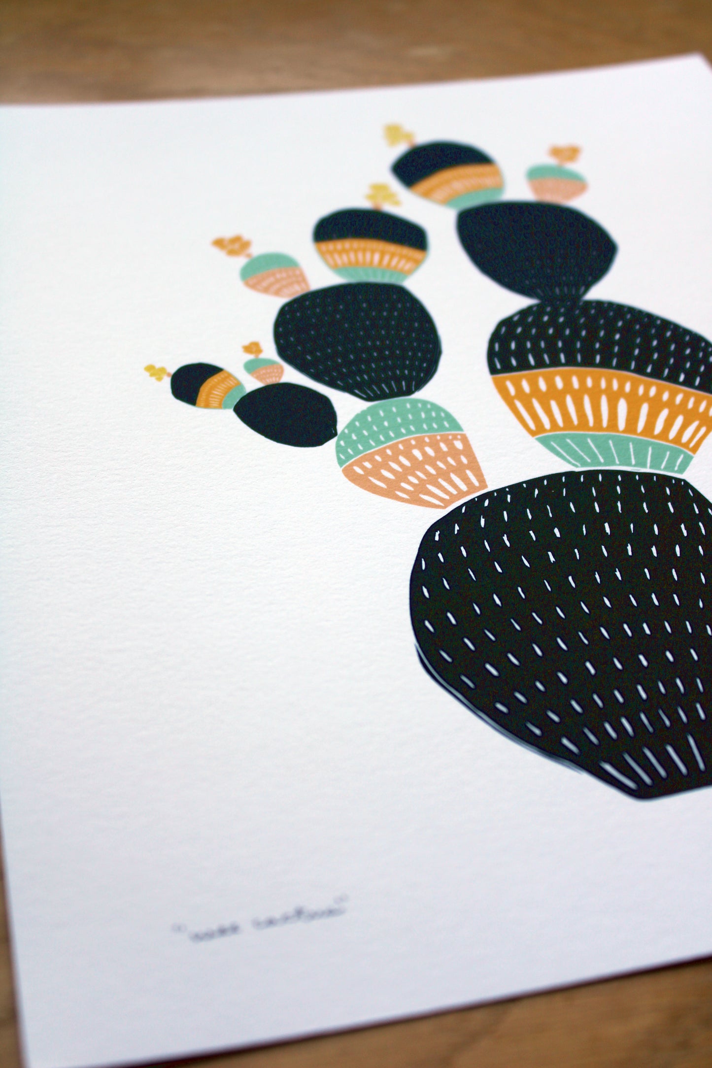 Wee Cactus Print